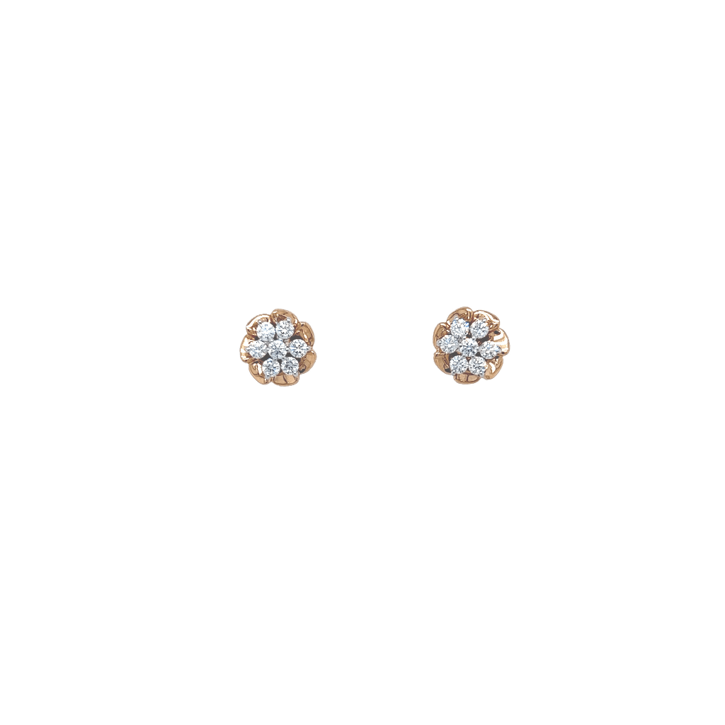 LORDS JEWELS Tingling Diamond Earring Rose Gold 18kt Diamond Stud Earring  Price in India - Buy LORDS JEWELS Tingling Diamond Earring Rose Gold 18kt  Diamond Stud Earring online at Flipkart.com