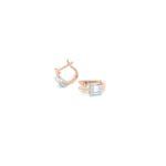 18KT Rose Gold Fancy Lightweight Diamond Earring