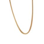 22KT Yellow Gold Unisex Round Box Chain for Daily Wear