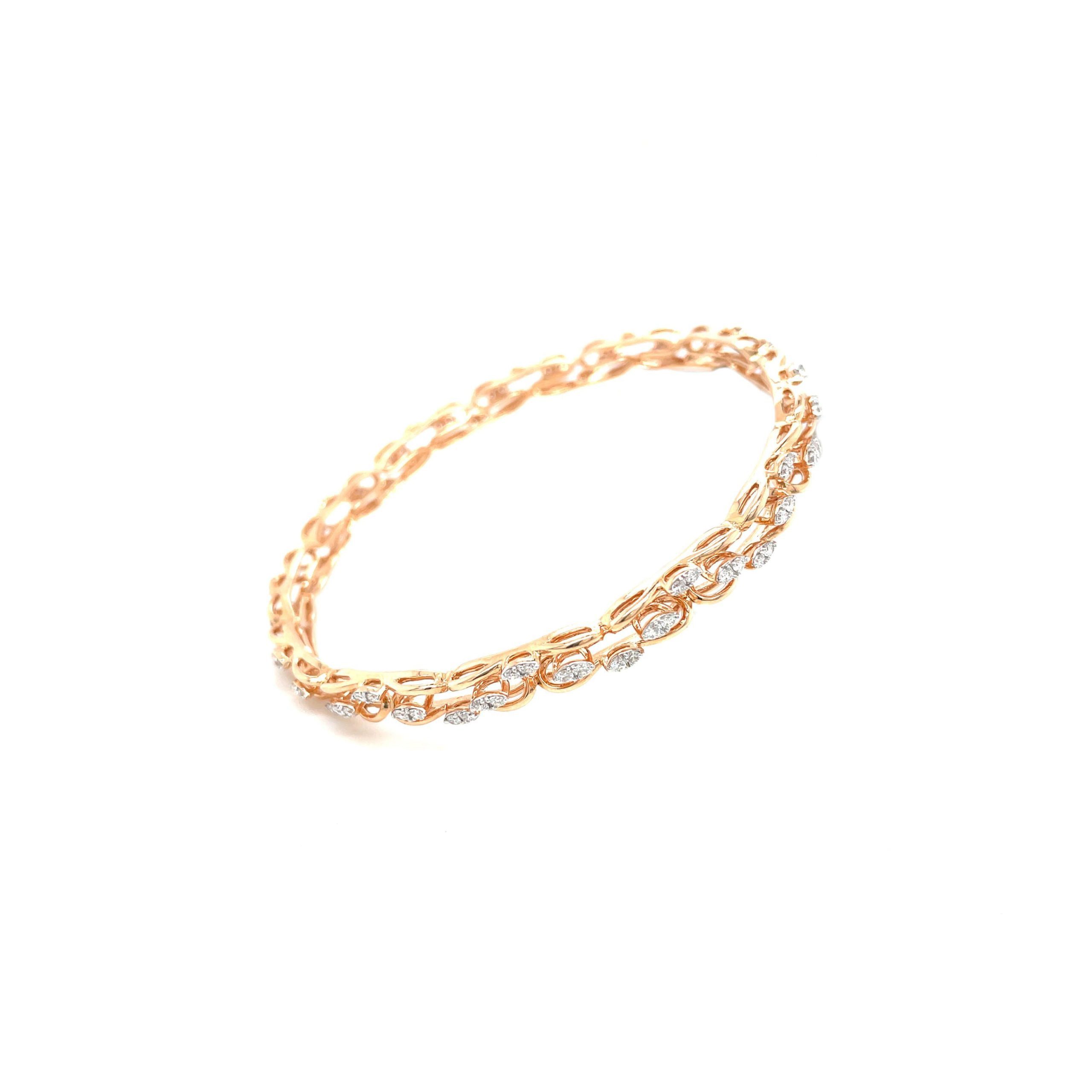1.0ct Diamond Tennis Bracelet in 18K White Gold | Disco Collection – AITCHES