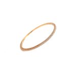 18KT Real Diamond Eternity Bangle