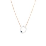 18KT  Fashionable Diamond Pendant Set