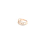 18KT Rose Gold Fancy Ring - Elegant Statement Piece| Pachchigar Jewellers