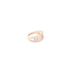 18KT Rose Gold Fancy Ring - Elegant Statement Piece| Pachchigar Jewellers