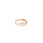 18k Rose Gold Fancy Design Routine Wear Ladies Ring