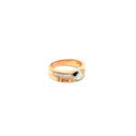 18k Rose Gold Diamond Ring For Men's