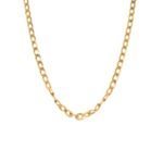 22k Gold yellow lightweight chain with hollow classic design