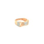 18K Rose Gold Diamond Men's Ring| Pachchigar Jewellers