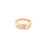 18K Rose Gold Diamond Men's Ring with a Fancy Look| Pachchigar Jewellers