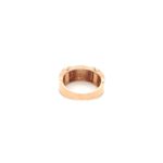 22KT Rose Gold Diamond Ring with Color Stone Accent| Pachchigar Jewellers