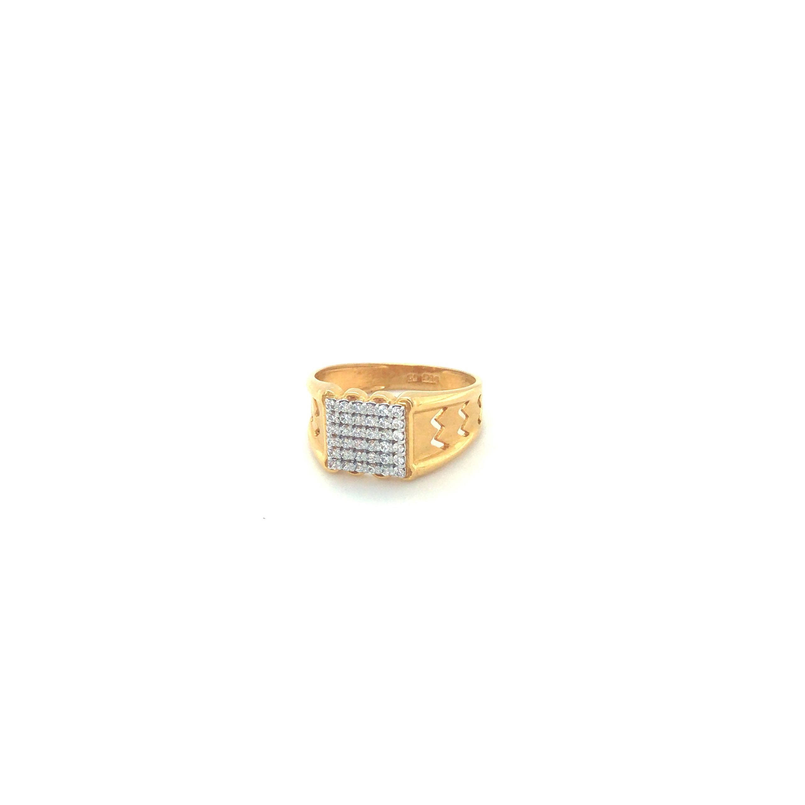 Buy New Premium Quality Brass High Gold Fancy Ladies Finger Ring Online  From Surat Wholesale Shop.