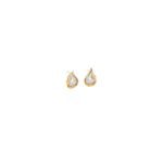 18K Diamond Rose Gold Pendant Set