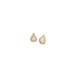 18K Diamond Rose Gold Pendant Set