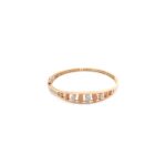 18KT Rose Gold Marquise Design Indo-Italian Bracelet