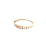 18KT Rose Gold Marquise Design Indo-Italian Bracelet