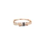 18KT Rose Gold Indo-Italian Net Design Bracelet