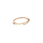 18KT Rose Gold Indo-Italian Cartier-Style Bracelet