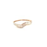 18KT Rose Gold Indo-Italian Step Bracelet