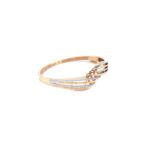 18KT Rose Gold Indo-Italian Step Bracelet