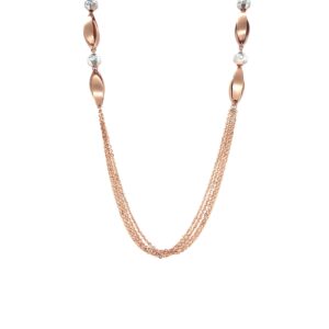 18KT Indo-Italian Rose Gold Chain| Pachchigar Jewellers