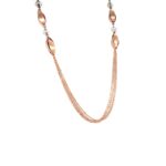 18KT Indo-Italian Rose Gold Chain| Pachchigar Jewellers