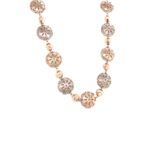 18KT Gold Italian Fancy Filigree Chain: Lightweight Elegance