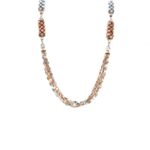 18KT Rose Gold Indo Italian Bunch Chain| Pachchigar Jewellers