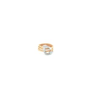 Designer 18KT Indo-Italian Rose Gold Ring