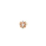 18KT Indo-Italian Rose Gold Flower Design Ring| Pachchigar Jewellers