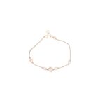 18KT Rose Gold Real Diamond Lightweight Bracelet