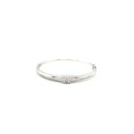 18KT White Gold Real Diamond Bracelet