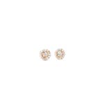 18K Indo-Italian Rose Gold Earring| Pachchigar Jewellers