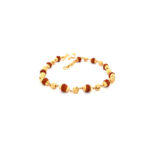 22K Yellow Gold Rudraksha and Gold Beads Bracelet| Pachchigar Jewellers