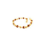 22K Yellow Gold Rudraksha and Gold Beads Bracelet| Pachchigar Jewellers