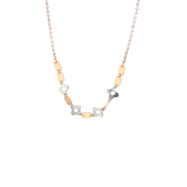 18K Fancy Italian Rose Gold Chain| Pachchigar Jewellers