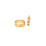 22K Matching Yellow Gold Ring Symbolizing Eternal Commitment| Pachchigar Jewellers