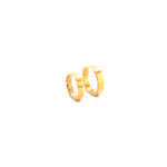 22K Yellow Gold Square Matching Rings for Couples| Pachchigar Jewellers