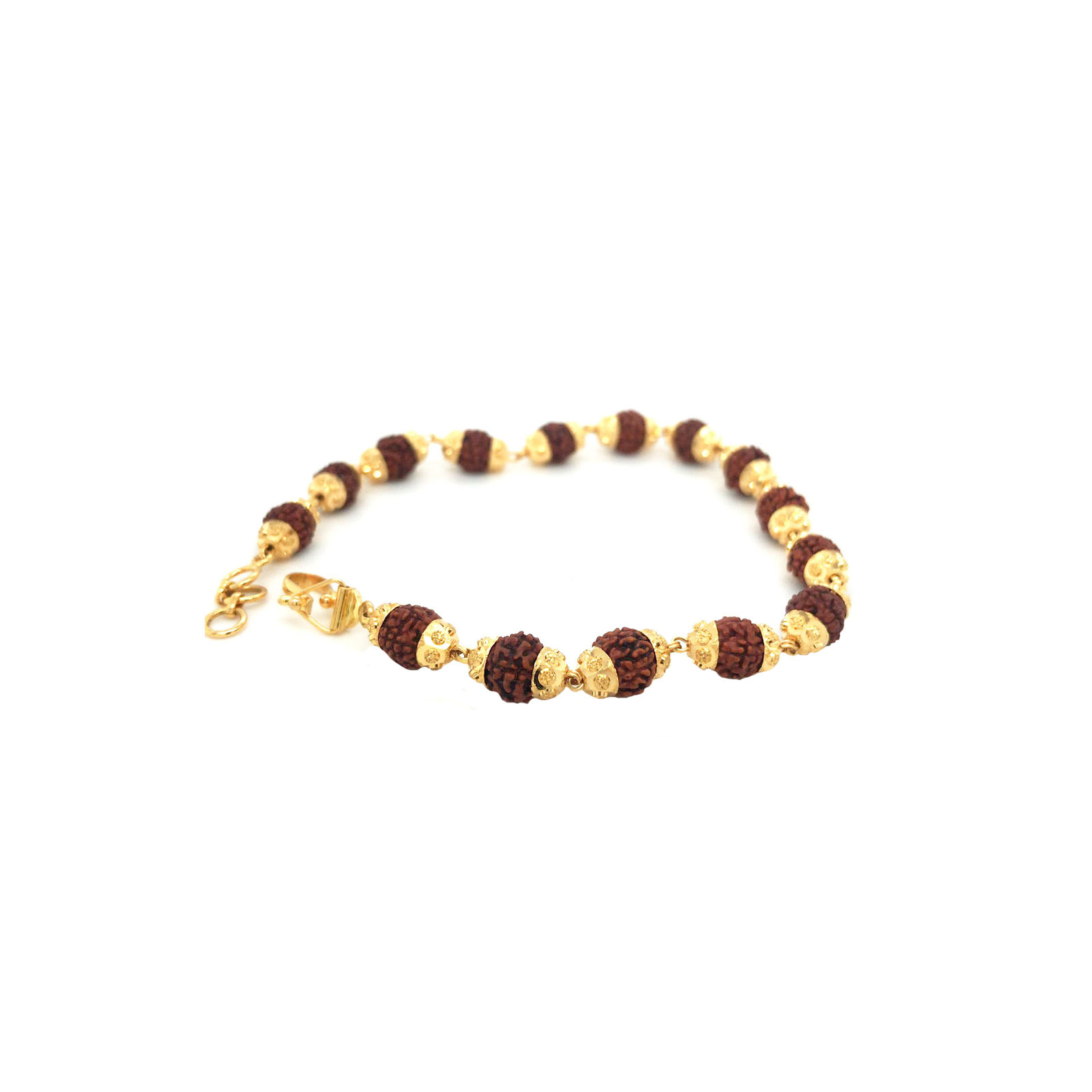 Buy 22ct / 22k Yellow Gold & Cz Curb Gents / Mens Bracelet 8 Inches 916  Online in India - Etsy