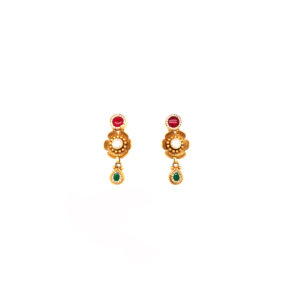 22K Yellow Gold Antique Set | Pachchigar Jewellers