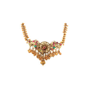 22KT  Yellow Gold Antique Set| Pachchigar Jewellers