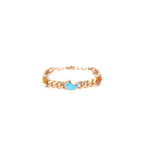 18KT Rose Gold Playful Kid's bracelet |Pachchigar Jewellers