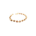 22K Yellow Gold Rudraksha Bracelet