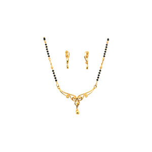 22KT  Subtle Gold Mangalsutra |Pachchigar Jewellers