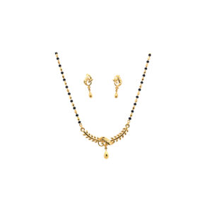 22KT Gold Mangalsutra With Elegance Design| Pachchigar Jewellers