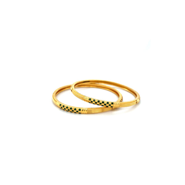22KT Gold Classic Womens Bangle |Pachchigar Jewellers