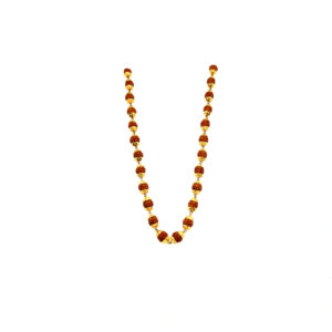 22KT Gold Rudraksha mala |Pachchigar Jewellers