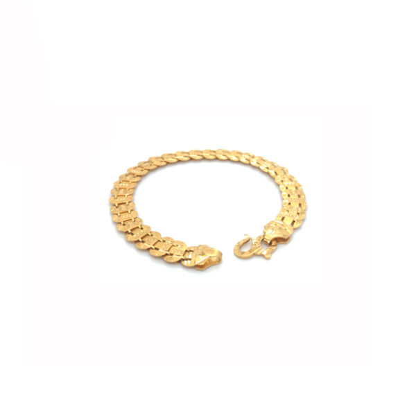 22KT Yellow Gold Unique Design Bracelet | Pachchigar Jewellers