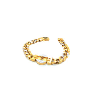 22KT Gold Link Bracelet For Mens |Pachchigar Jewellers