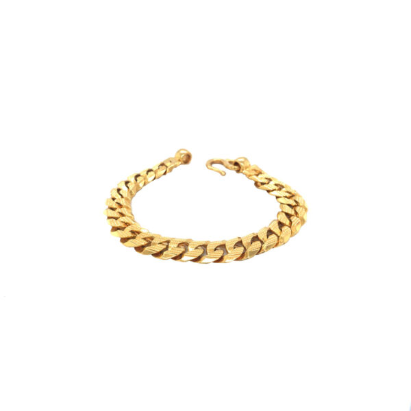 22 KT Solid gold bracelet for men |Pachchigar Jewellers