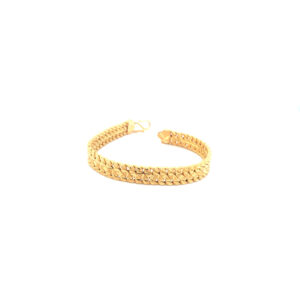 22KT Yellow Gold Light-Weight Bracelet |Pachchigar Jewellers